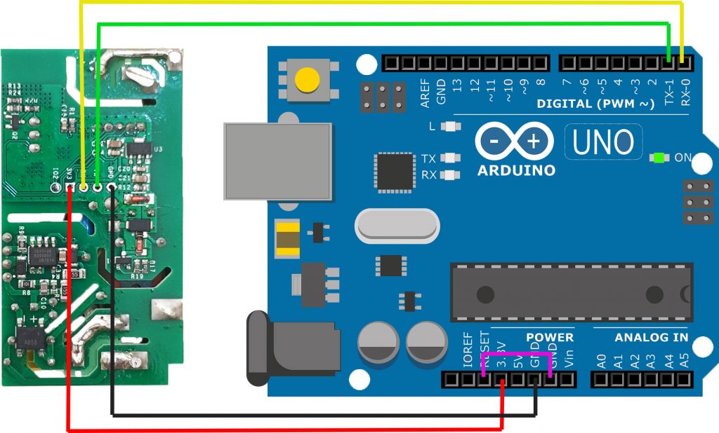 Flashing a Custom Firmware to Sonoff wifi switch with Arduino IDE