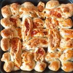 Cheesy sausage bread